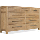  Hooker Furniture 6820-90201-80 Driftwood Nine-Drawer Dresser IMAGE 1