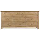  Hooker Furniture 6820-90202-80 Driftwood Eight-Drawer Dresser IMAGE 2