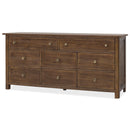 Hooker Furniture 6820-90202-85 Driftwood Eight-Drawer Dresser IMAGE 2