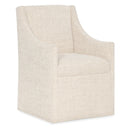  Hooker Furniture 7252-75800-405 Eleana Castered Arm Chair IMAGE 1