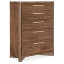  Hooker Furniture 7252-90010-85 Eleana Five Drawer Chest IMAGE 1