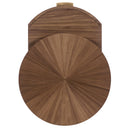  Hooker Furniture 7252-90215-85 Eleana Round Nightstand IMAGE 9