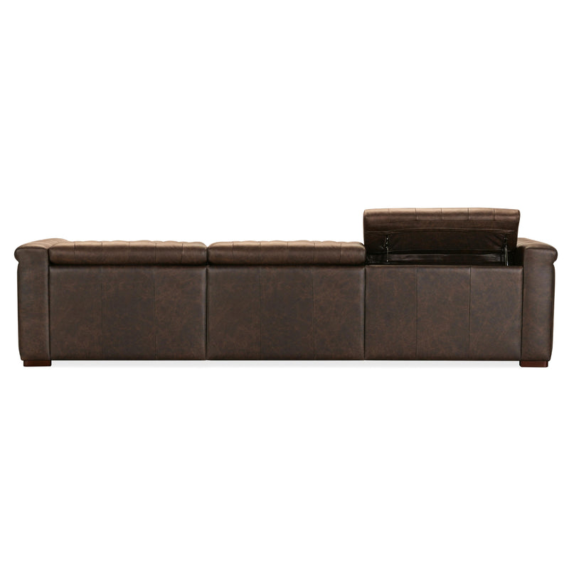  Hooker Furniture SS435-3PC3-089 Savion Deux 3 Seat Sofa with Two Power Recliners and Three Power Headrests IMAGE 2