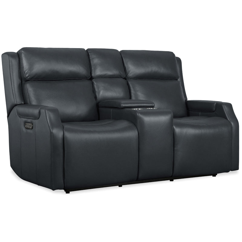  Hooker Furniture SS836-PHZLC2-049 Nelson Zero Gravity Power Console Loveseat with Power Headrests and Lumbar IMAGE 1