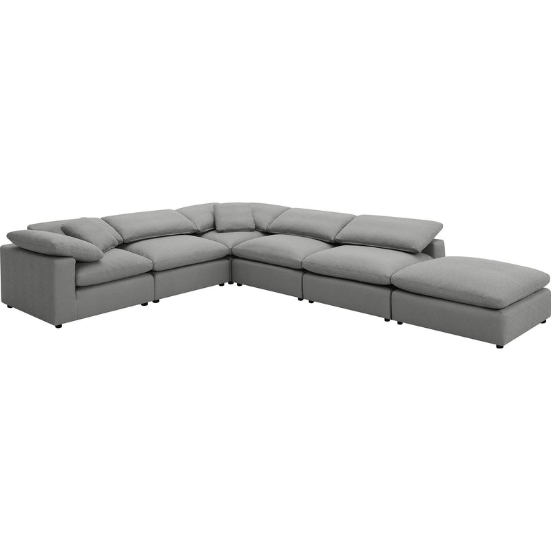 Coaster Furniture Raleigh 551754-SET 6 pc Boucle Upholstered Modular Sectional - Grey IMAGE 1
