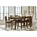  Signature Design by Ashley Ralene D594-32 Dining Room Counter Butterfly Extension Table IMAGE 10