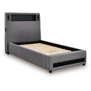  Signature Design by Ashley Verishaw PCB2721B23 Twin Upholstered Bed IMAGE 4