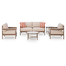  Signature Design by Ashley Bluff Trail PCP383-080 Love/Chairs/Tables Set IMAGE 1