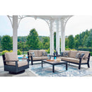  Signature Design by Ashley East Beach PCP587-835 Loveseat with Cushion IMAGE 5