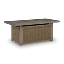  Signature Design by Ashley Laguna Heights PCP790-773 Rectangular Fire Pit Table IMAGE 4