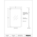  Renwil Dickens MT1835 Vanity Mirror IMAGE 4