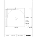  Renwil Wearstley Wall Mirror MT2424 IMAGE 6