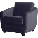  LH Imports Baltimo Stationary Fabric Accent Chair FTH014-B-CHAIR IMAGE 1