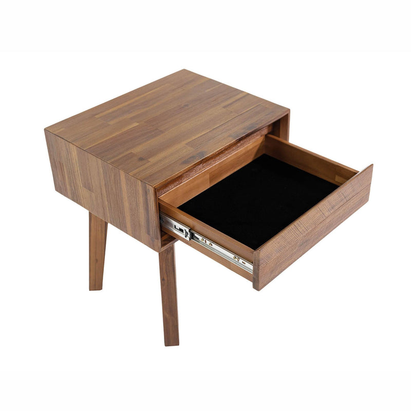  LH Imports Gia 1-Drawer Nightstand GIA001-BRN IMAGE 10