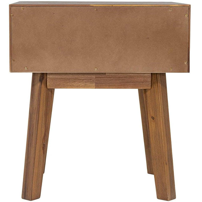  LH Imports Gia 1-Drawer Nightstand GIA001-BRN IMAGE 6