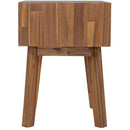  LH Imports Gia 1-Drawer Nightstand GIA001-BRN IMAGE 7