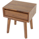  LH Imports Gia 1-Drawer Nightstand GIA001-BRN IMAGE 8