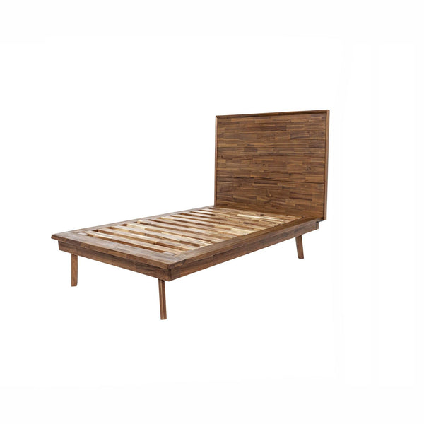  LH Imports Gia Twin Panel Bed GIA001SB-BRN IMAGE 1