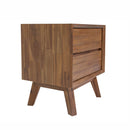 LH Imports Gia 2-Drawer Nightstand GIA002-BRN IMAGE 10