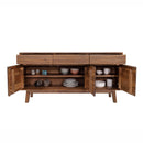  LH Imports Gia Sideboard GIA003B-BRN IMAGE 6