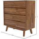  LH Imports Gia 5-Drawer Chest Gia 5 Drawer Chest IMAGE 3