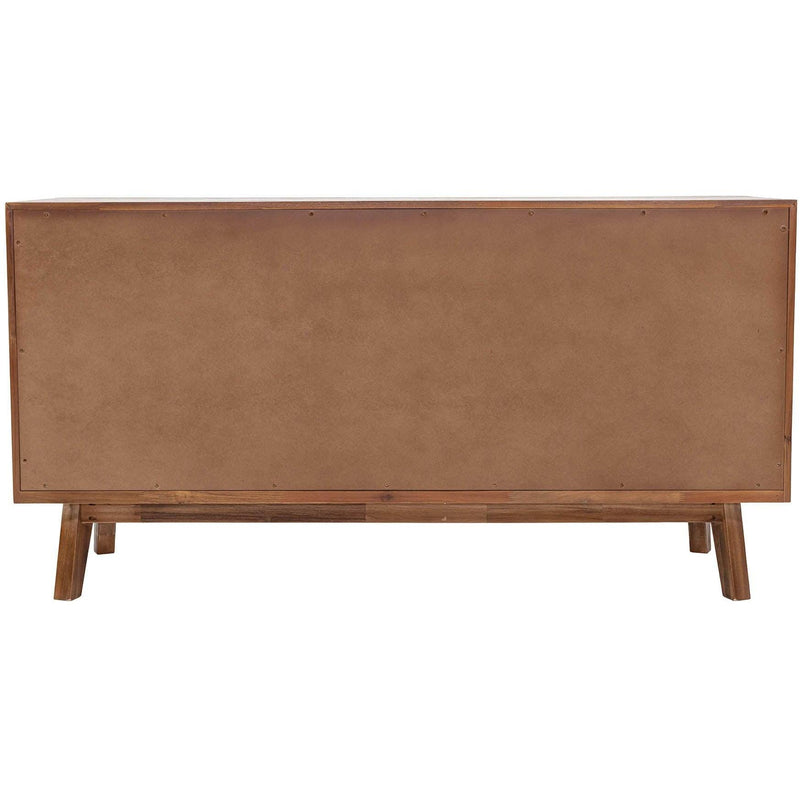  LH Imports Gia 6 Drawer Dresser - Warm Pecan GIA006-BRN IMAGE 6