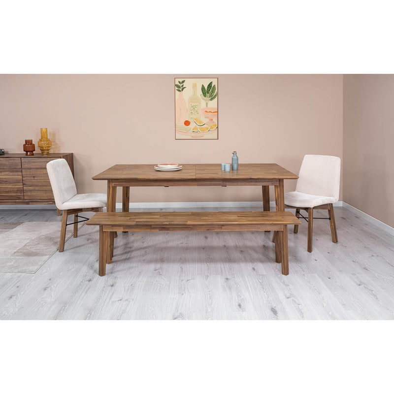  LH Imports Gia Dining Table GIA011-BRN IMAGE 2