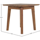  LH Imports Gia Chairside Table GIA033-BRN IMAGE 2