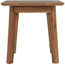  LH Imports Gia Chairside Table GIA033-BRN IMAGE 3