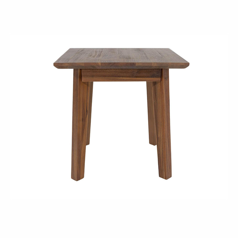  LH Imports Gia Chairside Table GIA033-BRN IMAGE 7