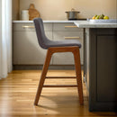  LH Imports Remix Counter Height Stool REM026-GR IMAGE 2