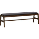  LH Imports Remix Upholstered Bench - Grey REM017-GR IMAGE 1