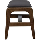  LH Imports Remix Upholstered Bench - Grey REM017-GR IMAGE 7