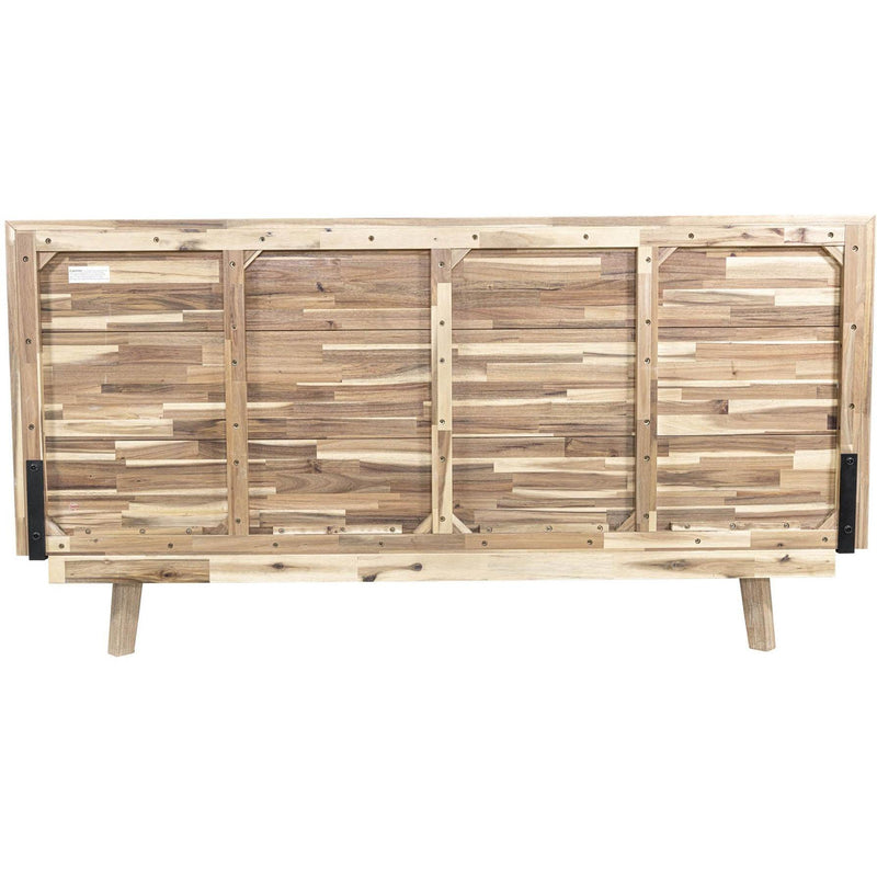  LH Imports Gia King Bed - Light Driftwood GIA001KB IMAGE 11
