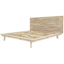  LH Imports Gia King Bed - Light Driftwood GIA001KB IMAGE 1
