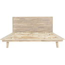  LH Imports Gia King Bed - Light Driftwood GIA001KB IMAGE 5