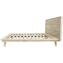  LH Imports Gia King Bed - Light Driftwood GIA001KB IMAGE 6