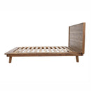  LH Imports Gia King Bed - Warm Pecan GIA001KB-BRN IMAGE 5
