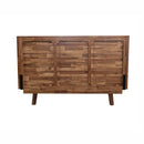  LH Imports Gia King Bed - Warm Pecan GIA001KB-BRN IMAGE 6