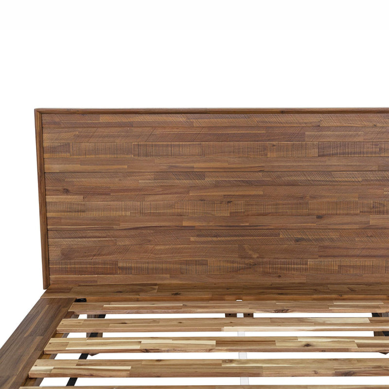  LH Imports Gia King Bed - Warm Pecan GIA001KB-BRN IMAGE 8