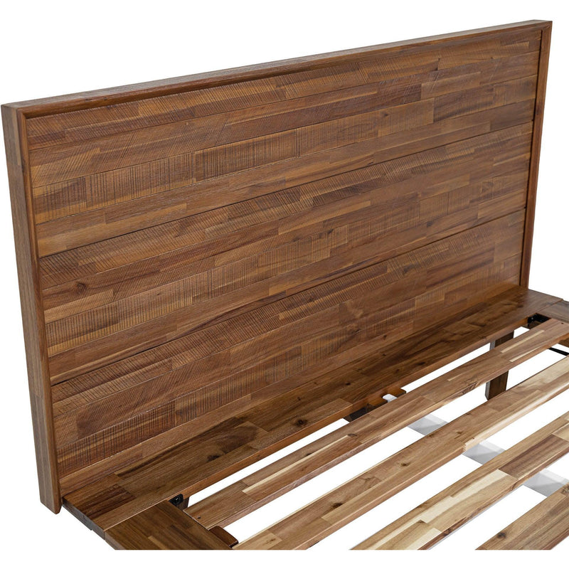  LH Imports Gia King Bed - Warm Pecan GIA001KB-BRN IMAGE 9