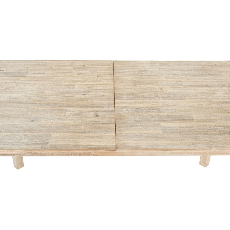 LH Imports Gia Small Extension Dining Table 55/71" - Light Driftwood GIA010 IMAGE 5