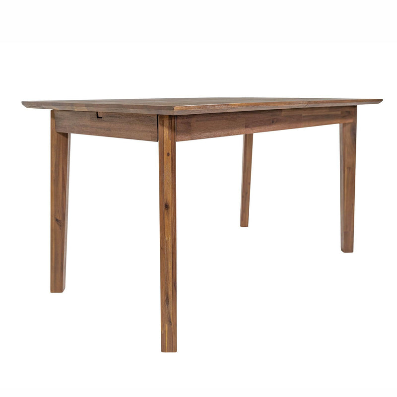  LH Imports Gia Small Extension Dining Table 55/71" - Light Driftwood GIA010-BRN IMAGE 13