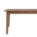  LH Imports Gia Small Extension Dining Table 55/71" - Light Driftwood GIA010-BRN IMAGE 14