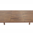  LH Imports Gia Small Extension Dining Table 55/71" - Light Driftwood GIA010-BRN IMAGE 19