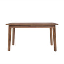  LH Imports Gia Small Extension Dining Table 55/71" - Light Driftwood GIA010-BRN IMAGE 4