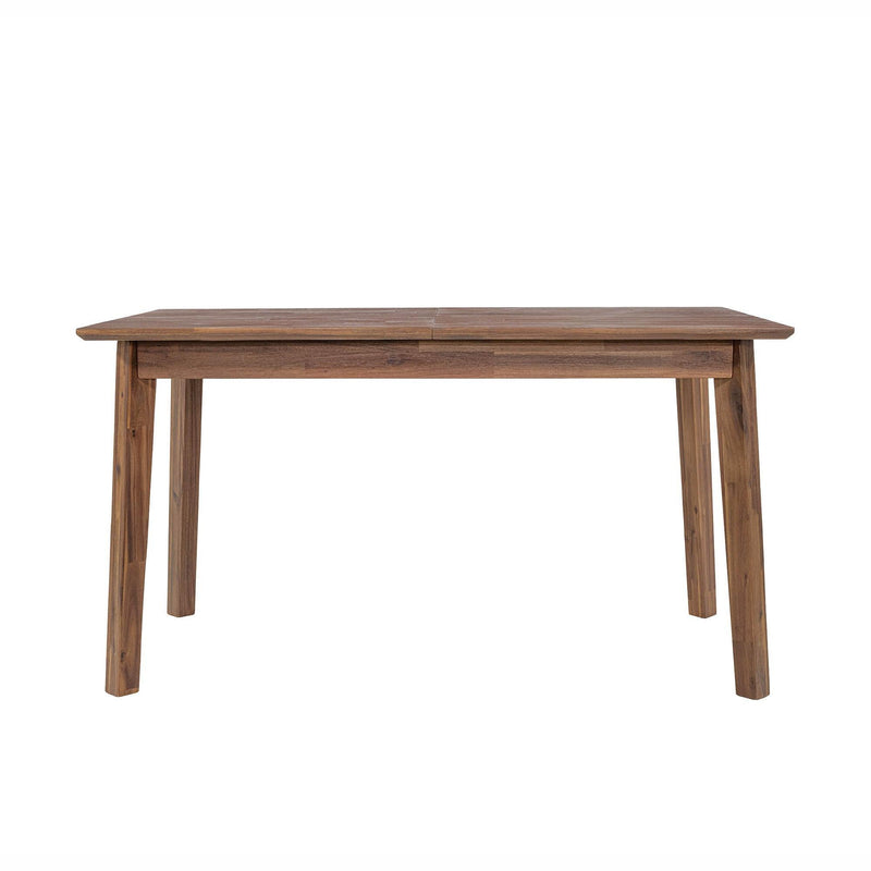  LH Imports Gia Small Extension Dining Table 55/71" - Light Driftwood GIA010-BRN IMAGE 4