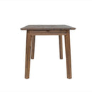  LH Imports Gia Small Extension Dining Table 55/71" - Light Driftwood GIA010-BRN IMAGE 7