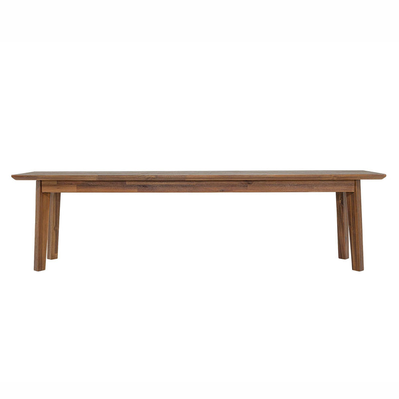  LH Imports Gia Bench - Warm Pecan GIA016-BRN IMAGE 3