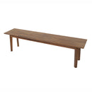  LH Imports Gia Bench - Warm Pecan GIA016-BRN IMAGE 5